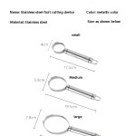 kitchen accessories tools mangoes kiwis fruit cutter machine flesh separator peeler stainless steel kitchen gadgets