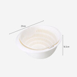 Kitchen Accessories Washing Colander Double Drain Basket Bowl Vegetable Fruit Double Drain Storage Tool Kitchen Gadget