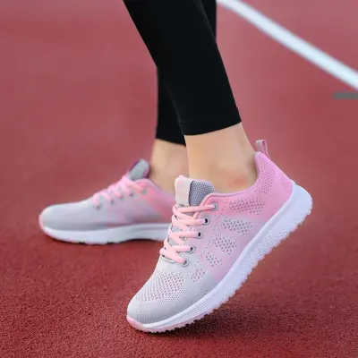 Women Sport Shoes Fashion Platform Sneakers Ladies Spring Winter Flats Running Shoes for Woman.
