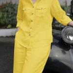 Elegant Women Autumn 2 Pieces Sets 2pcs Outfits Long Sleeve Shirt Loose Pants Sets 2025 ZANZEA Stylish Casual Solid OL Work Suit