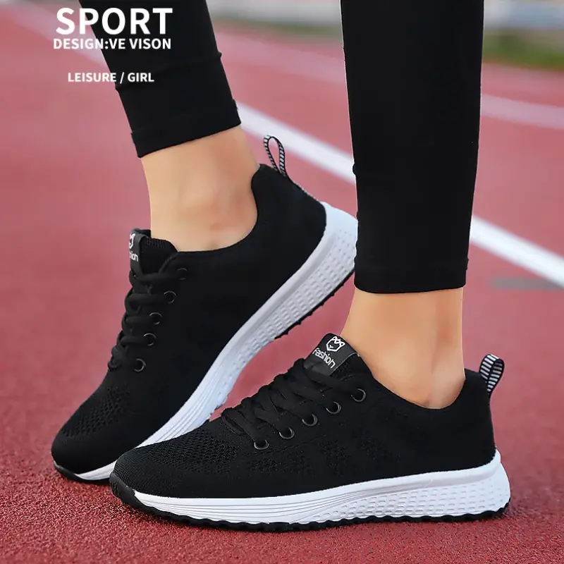 Women Sport Shoes Fashion Platform Sneakers Ladies Spring Winter Flats Running Shoes for Woman.