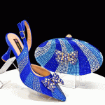 Venus Chan Italian Design Women's Shoes & Rhinestone Butterfly Bag – Perfect for Weddings & Bridal Accessories